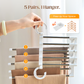 🔥 Hot Sale 50% OFF 💗Household Multifunctional Telescopic Folding Multi-layer Pants Storage Rack