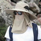 ⛰️ LIMITED-TIME 50% OFF! ☀️ Outdoor Mountaineering Sun Hat – UPF 50+, Neck Flap & Ventilation for Hiking & Trekking 🧢
