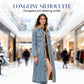 Women's Warm Lined Long Denim Coat