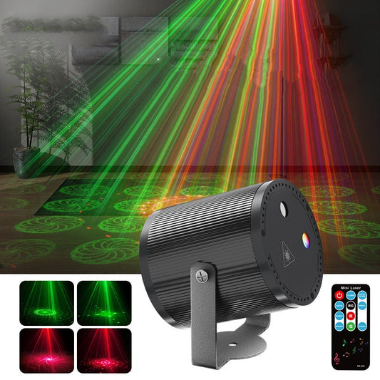 🎉 Epic Party Vibe | DJ Laser Light | 7 Modes & Remote 🎵【55% OFF】