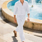 👔 Smart-Casual Essential | Linen 2-Piece Set for Men | Effortless Outfit