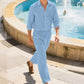👔 Smart-Casual Essential | Linen 2-Piece Set for Men | Effortless Outfit