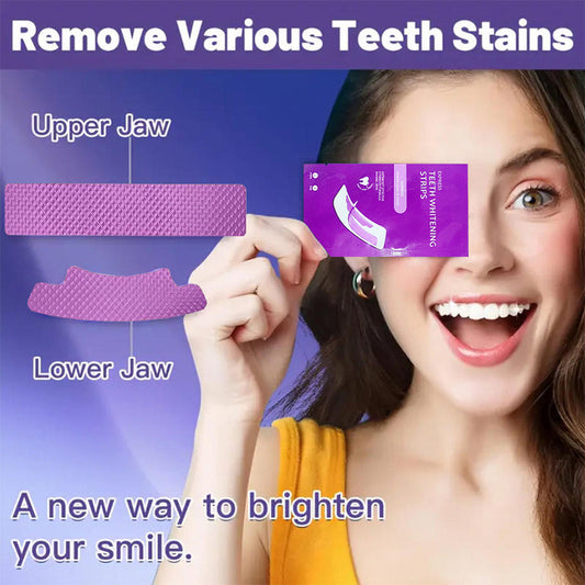 🏆LAST DAY SPECIAL PRICE: ONLY ￡6.99!!!!🥳💞50K+ SOLD!🦷 💜Safe & Effective Whitening Strips. Gently brighten your smile for daily confidence. Don’t miss out! 🌸💎1