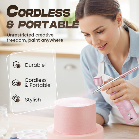 🎨Cordless Airbrush Set for Diverse Applications