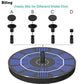 🥳2026 HOT SALE🥳💞50K+ SOLD!🏡🌊 50% OFF! Solar Powered Fountain Pump – Exclusive fixing system keeps it steady. Gauze filter prevents clogging, easy to clean. Low water auto-stop. Attracts birds & butterflies to your garden. 🎁✅