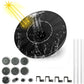 🥳2026 HOT SALE🥳💞50K+ SOLD!🏡🌊 50% OFF! Solar Powered Fountain Pump – Exclusive fixing system keeps it steady. Gauze filter prevents clogging, easy to clean. Low water auto-stop. Attracts birds & butterflies to your garden. 🎁✅
