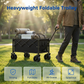 [Exceptional Price] Collapsible Wagon Cart with Wheels—Durable, Convenient,Versatile,Practical