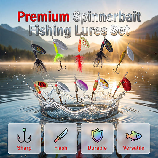 🎣50% OFF ! Versatile Spinnerbait Lure – Perfect for Pike, Perch & Bass 🎯🐟【Limited Offer】