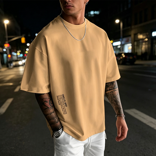 🥳SUMMER HOT SALE🥳Urban Cotton Blend Tee – From Day to Night