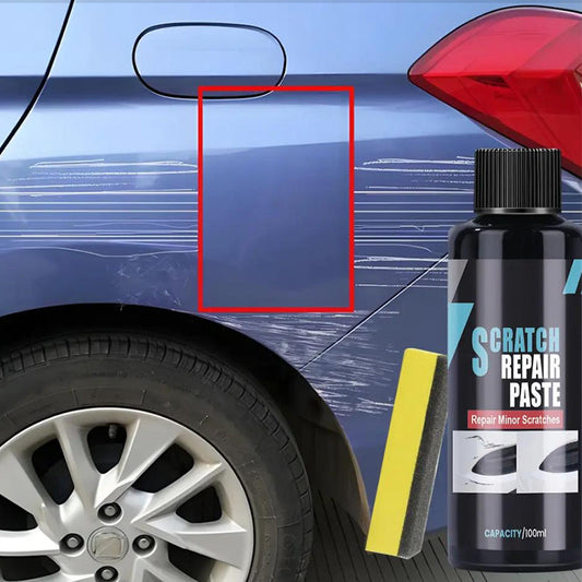 Car Scratch Remover Polish – Light Scuff & Swirl Mark Repair, Restores Paint Finish for Minor Surface Blemishes🚗✨