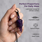 Obsidian Natural Stone Pendulum Pendant for Men & Women – Starry Blue Sandstone Octahedron Diamond Necklace – Unique Gift for Spiritual Healing & Meditation🔮🧘‍♀️
