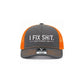 Mesh Back Trucker Cap with "I Fix Shit" Embroidery – Breathable Outdoor Sun Hat🧢☀️